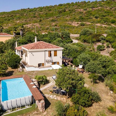 Апартаменты Sardinia Re - Casa Luisa With Pool Альгеро Экстерьер фото