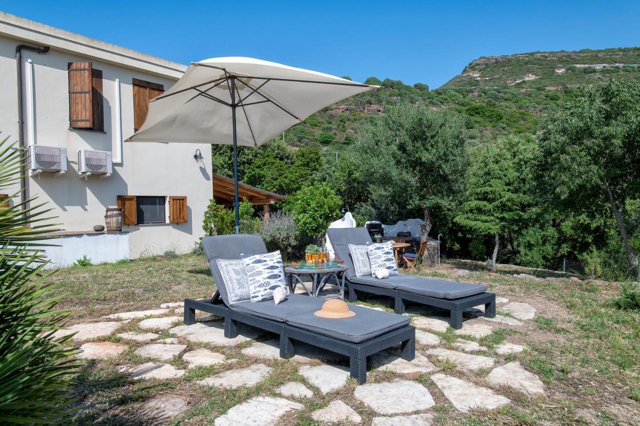 Апартаменты Sardinia Re - Casa Luisa With Pool Альгеро Экстерьер фото