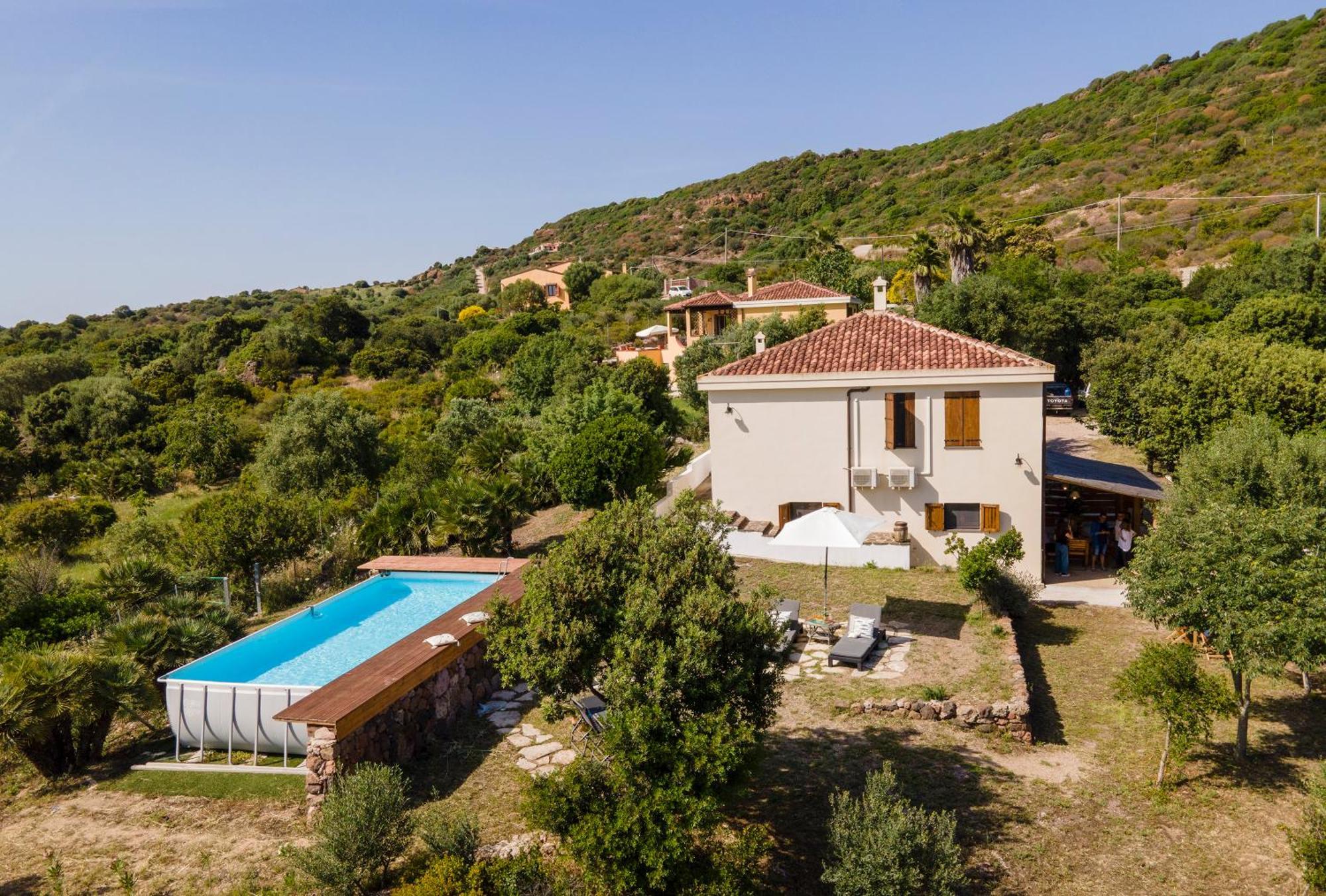 Апартаменты Sardinia Re - Casa Luisa With Pool Альгеро Экстерьер фото